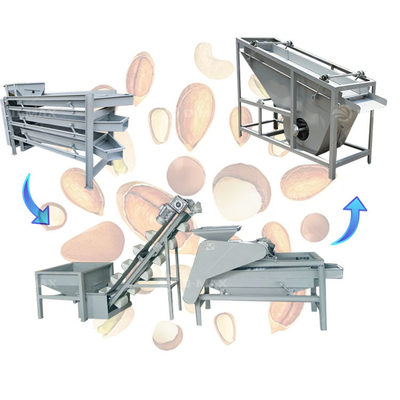 스테인리스 스틸 껍질 찢기 및 분리 고속 Walnut Palm Nut Sheller