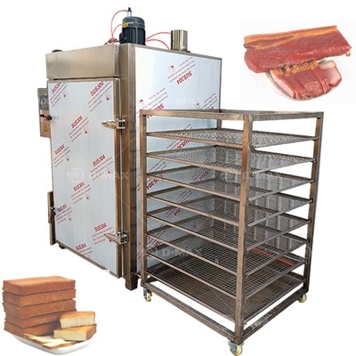 30kg/배치 고속 연고식 생선고기 구리 오븐과 트롤리 및 연고 장치