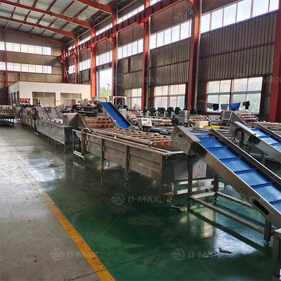 식품 음료 펠 페퍼 및 망고 등급 청소 생산 라인