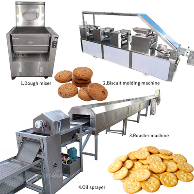 30.5kw 고 용량 소다 / 크래커 비스키트 생산 라인