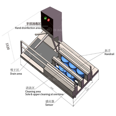 우리의 타입 인덕션 부트 세탁기 760 * 480mm 세탁 폭과 함께 깊은 청소를 얻으십시오