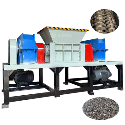 재활용 폐기물 금속 HDPE 덩어리 및 카드본 폐기물을 위한 이중 셰프트 쉐리더