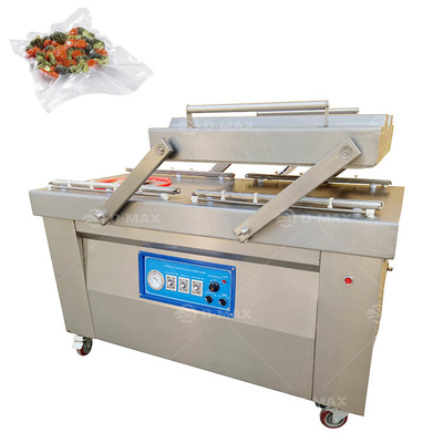 식품산업 용기 2칸 25kg 쌀 진공 밀폐 기계 가동 편리