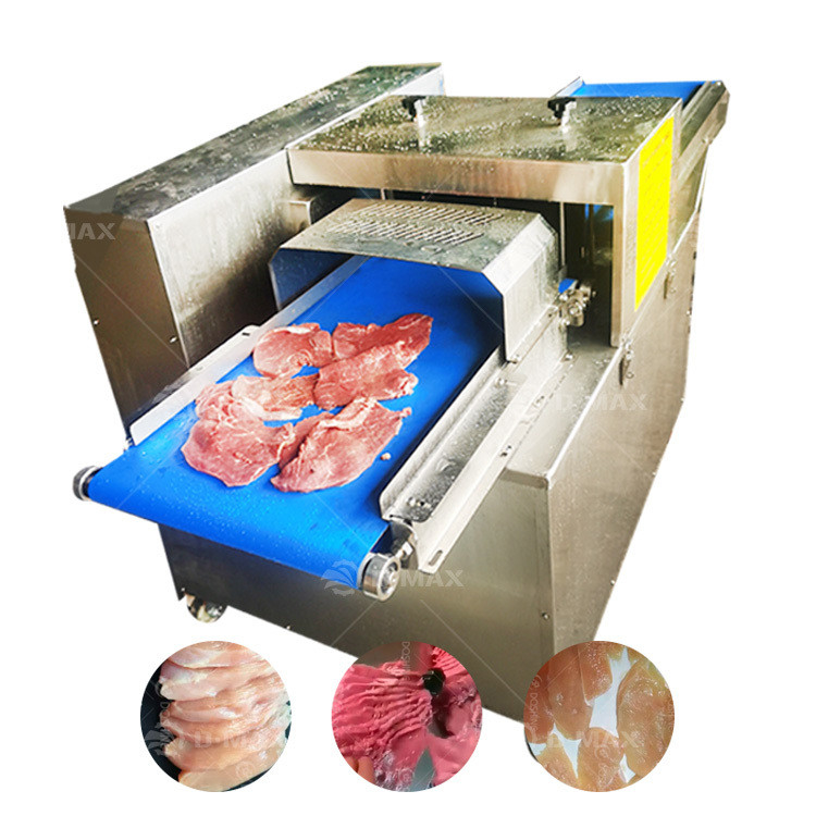 2.2kw 신선한 돼지고기 및 쇠고기 허리 수평 썰기 위한 다층 썰기
