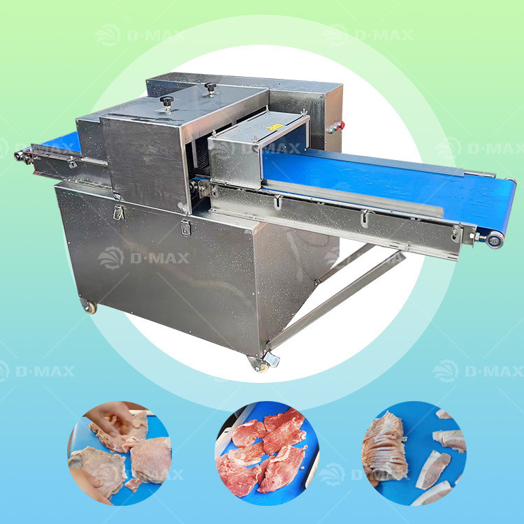 300-500KG/H 수평 쇠고기 썰기 식품 음료 상점에서 신선한 고기를 깎기 위해