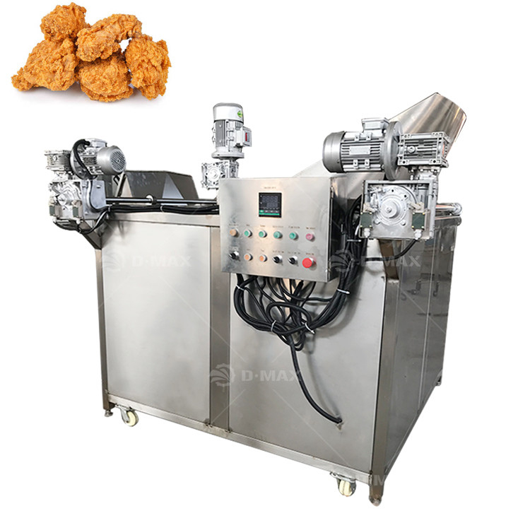50kg/h 용량 프랑스 프라이와 감자 칩을 위한 전기 가열 프라이 머신
